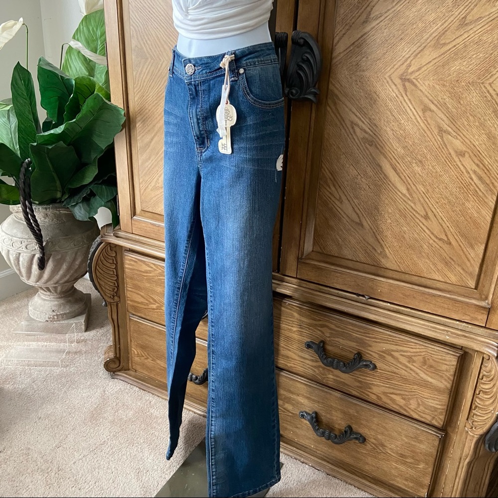 Trend setter Crystal Pocket straight leg jeans - Picture 3 of 10
